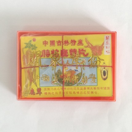 梅花鹿茸片 - 四咀 (每盒)
